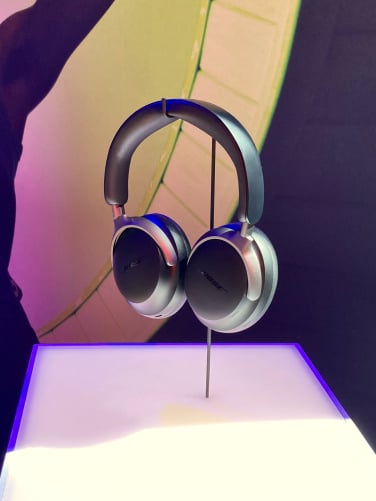 bose quietcomfort ultra headphones on display stand
